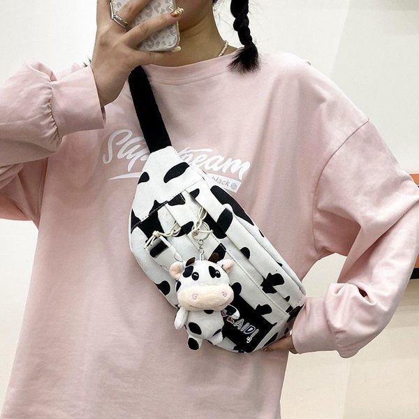 women's waist bag 2021 fashion cow print casual ladies messenger canvas shoulder sac de taille femme bags
women's waist bag 2021 fashion cow print casual ladies messenger canvas shoulder sac de taille femme bags