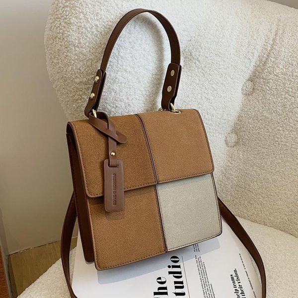 evening bags fashion stitching contrast color shoulder bag women's designer large capacity retro handbags ladies pu diagonal
evening bags fashion stitching contrast color shoulder bag women's designer large capacity retro handbags ladies pu diagonal