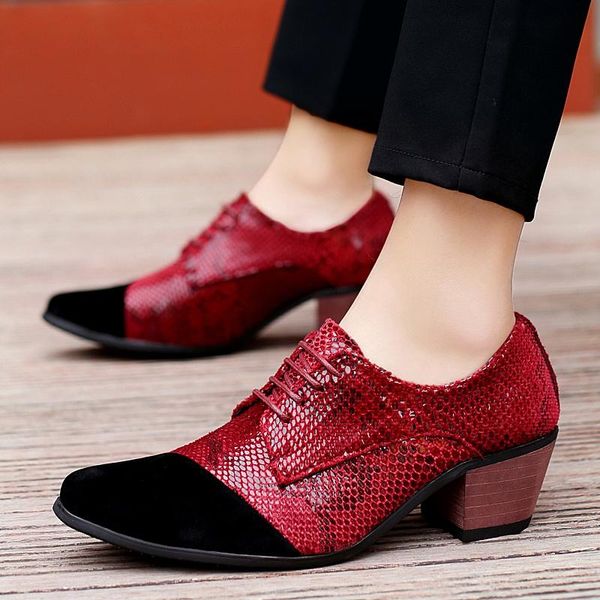 dress shoes 2021 fashion wedding mens height increase designer men footwear man heel business, Black
dress shoes 2021 fashion wedding mens height increase designer men footwear man heel business, Black