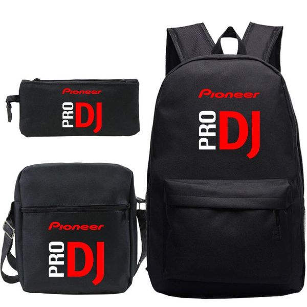 backpack mochila pioneer pro dj 3pcs/set bookbags boys girls school bag men casual backpacks students back to gift
backpack mochila pioneer pro dj 3pcs/set bookbags boys girls school bag men casual backpacks students back to gift