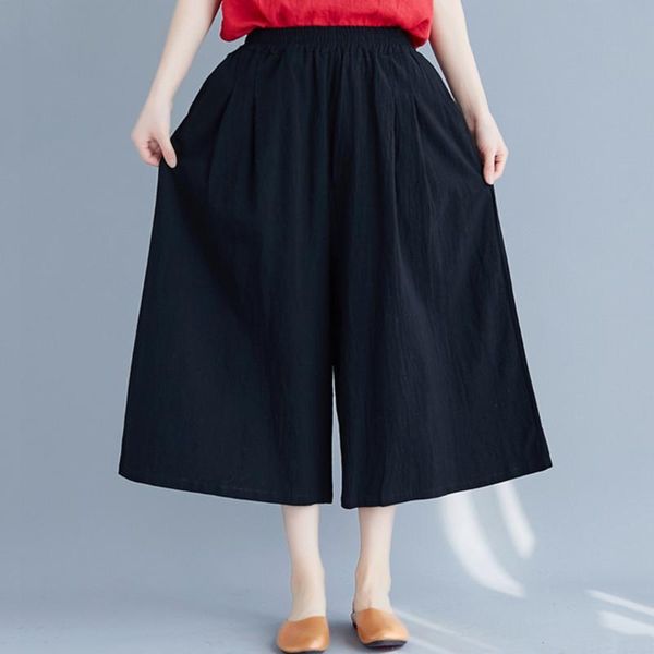 women's pants & capris women summer thin knit trousers black wide leg loose ankle length casual trouser elastic waist plus size, Black;white
women's pants & capris women summer thin knit trousers black wide leg loose ankle length casual trouser elastic waist plus size, Black;white