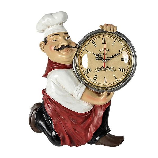wall clocks resin chef cute clock home watch bathroom kitchen vintage watches decor modern design
wall clocks resin chef cute clock home watch bathroom kitchen vintage watches decor modern design