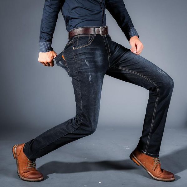 men's jeans 2021 men classic style brand thin light blue spring summer business casual advanced stretch straight
men's jeans 2021 men classic style brand thin light blue spring summer business casual advanced stretch straight