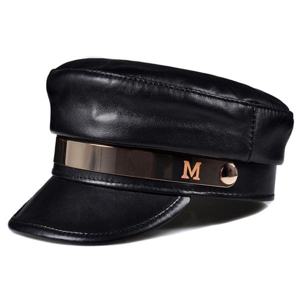 wide brim hats women military autumn winter fashion genuine leather sheepskin caps with belt female gorras mujer invierno, Blue;gray
wide brim hats women military autumn winter fashion genuine leather sheepskin caps with belt female gorras mujer invierno, Blue;gray