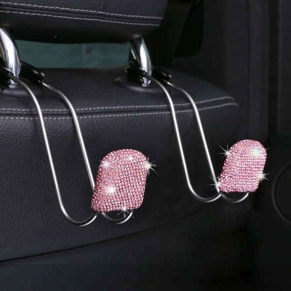 car organizer 2pcs headrest pole hook crystal durable stainless steel hanger stowing tidying for briefcase coat umbrella
car organizer 2pcs headrest pole hook crystal durable stainless steel hanger stowing tidying for briefcase coat umbrella