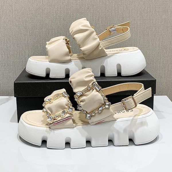 dress shoes summer women sandals 2021 fashion wedge platform open toe buckle strappy sandalias mujer, Black
dress shoes summer women sandals 2021 fashion wedge platform open toe buckle strappy sandalias mujer, Black