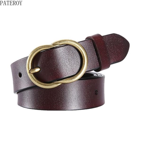 belts fashion for women's belt genuine leather female designer woman's waist pin buckle waistband jeans, Black;brown
belts fashion for women's belt genuine leather female designer woman's waist pin buckle waistband jeans, Black;brown