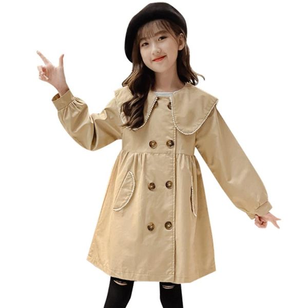 jackets girls long jacket outerwear solid color coat girl spring autumn kids coats casual style children's clothes, Blue;gray
jackets girls long jacket outerwear solid color coat girl spring autumn kids coats casual style children's clothes, Blue;gray