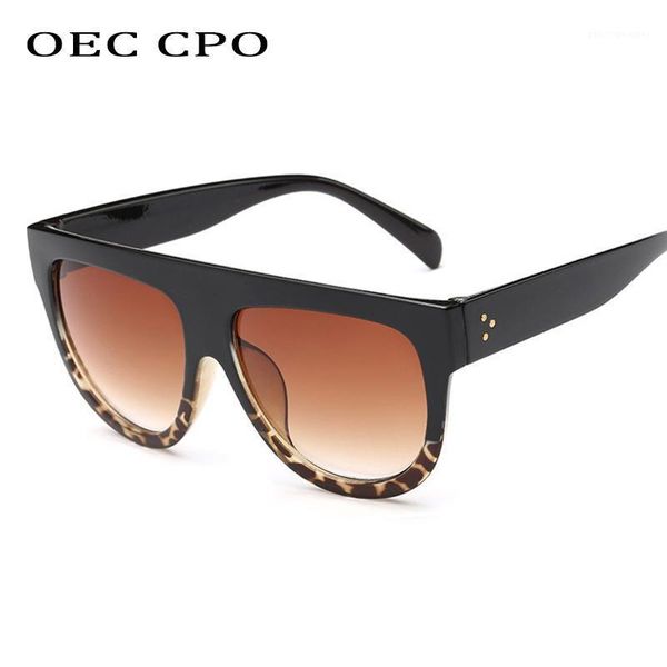 sunglasses oec cpo oversized square women classic flat gradient style sun glasses big frame eyewear uv400 o133, White;black
sunglasses oec cpo oversized square women classic flat gradient style sun glasses big frame eyewear uv400 o133, White;black