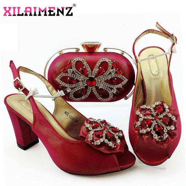 dress shoes classics style african women and bag set in red color for wedding party peep toe nigerian, Black
dress shoes classics style african women and bag set in red color for wedding party peep toe nigerian, Black