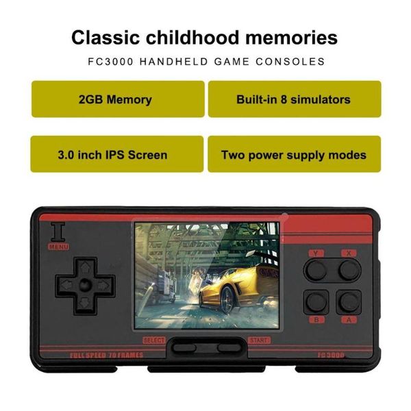 coolbaby fc3000 handheld game console 8 bit arcade built in 1000 for md gg gbc children portable players
coolbaby fc3000 handheld game console 8 bit arcade built in 1000 for md gg gbc children portable players