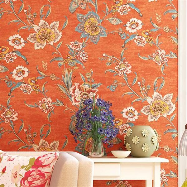 wallpapers wellyu american country retro pure paper wall orange red pastoral big flowers bedroom porch bedside background wallpaper
wallpapers wellyu american country retro pure paper wall orange red pastoral big flowers bedroom porch bedside background wallpaper