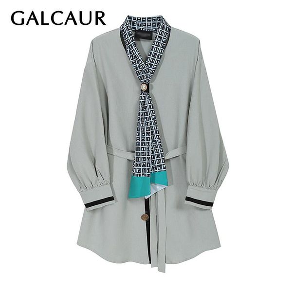 casual dresses galcaur gray dress for women stand collar long sleeve patchwork lace up hit color oversized straight mid female 2021, Black;gray
casual dresses galcaur gray dress for women stand collar long sleeve patchwork lace up hit color oversized straight mid female 2021, Black;gray