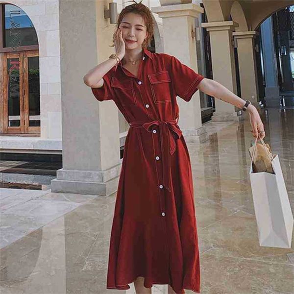 temperament fishtail dress women's summer short sleeve denim with belt single-breasted jeans es female 2d1698 210526, Black;gray
temperament fishtail dress women's summer short sleeve denim with belt single-breasted jeans es female 2d1698 210526, Black;gray