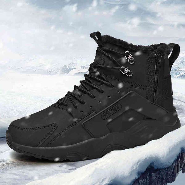boots fashion men winter plush warm snow casual footwear ankle plus size 39~46 shoes s8jq, Black
boots fashion men winter plush warm snow casual footwear ankle plus size 39~46 shoes s8jq, Black