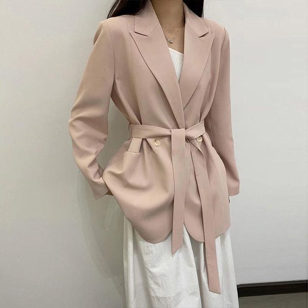 women's suits & blazers ftlzz spring autumn women fashion notched buttons lace-up office lady solid color loose long sleeve female casu, White;black
women's suits & blazers ftlzz spring autumn women fashion notched buttons lace-up office lady solid color loose long sleeve female casu, White;black