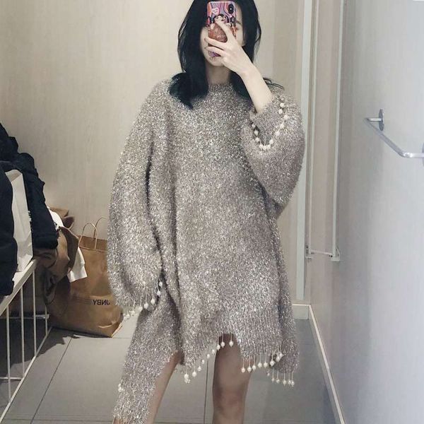 sweaters Korean Japanese style gray oversized women's jerseys and jumpers d640, White;black
sweaters Korean Japanese style gray oversized women's jerseys and jumpers d640, White;black