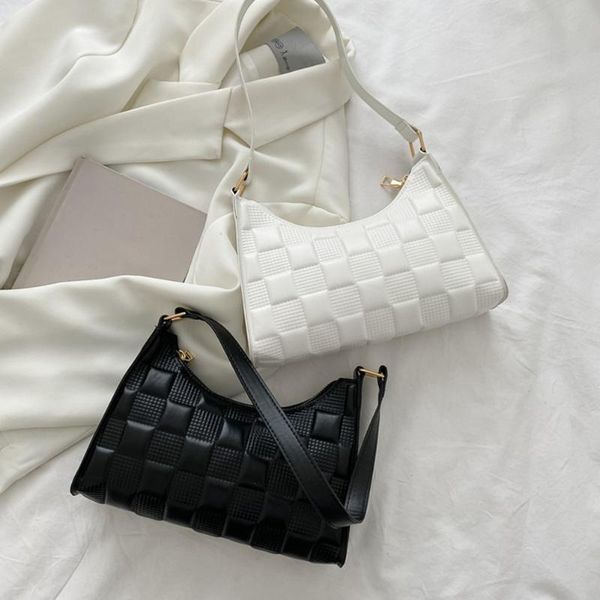 evening bags lady baguette mini pu leather shoulder for women fashion checker pattern designed handbags female travel
evening bags lady baguette mini pu leather shoulder for women fashion checker pattern designed handbags female travel
