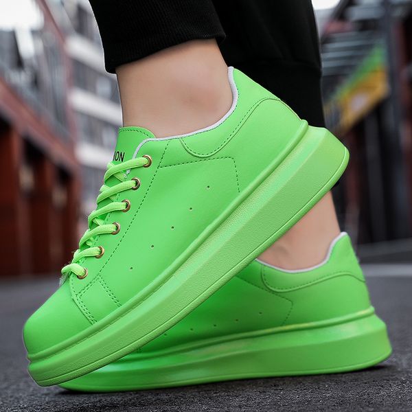 new spring men vulcanized shoes green pu comfort flat casual sneakers for men lovers platform casual men shoes zapatillas hombre
new spring men vulcanized shoes green pu comfort flat casual sneakers for men lovers platform casual men shoes zapatillas hombre
