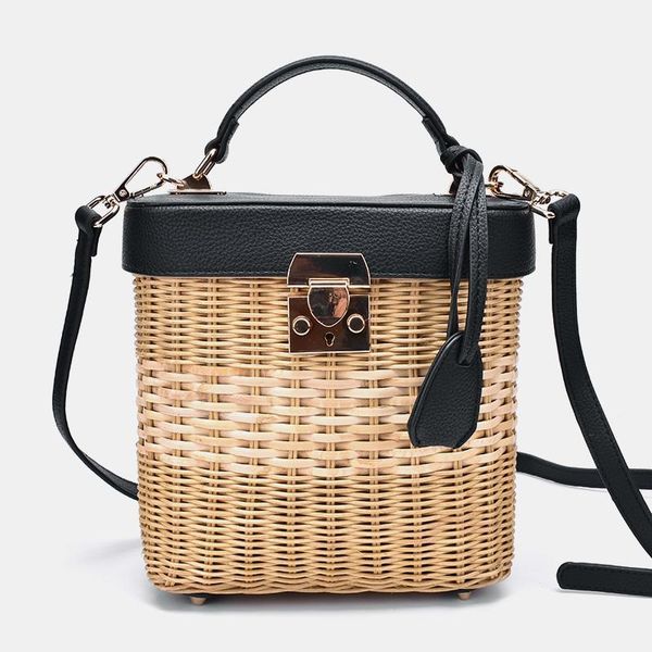 evening bags fashion box straw women handbags designer wicker woven shoulder crossbody chic lock pu summer beach rattan small flap 2021
evening bags fashion box straw women handbags designer wicker woven shoulder crossbody chic lock pu summer beach rattan small flap 2021