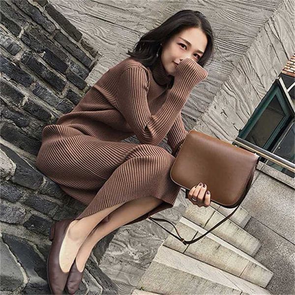autumn winter women knitted dress turtleneck sweater es lady slim bodycon long sleeve bottoming vestidos f113 211112, Black;gray
autumn winter women knitted dress turtleneck sweater es lady slim bodycon long sleeve bottoming vestidos f113 211112, Black;gray