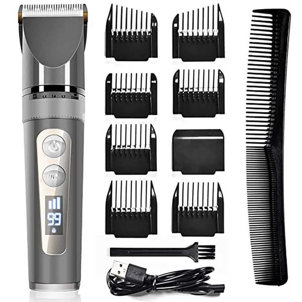 barber hair clipper rechargeable cordless beard trimmer electric shavers for men hair cutter kit shaving machine beard razor p0817
barber hair clipper rechargeable cordless beard trimmer electric shavers for men hair cutter kit shaving machine beard razor p0817