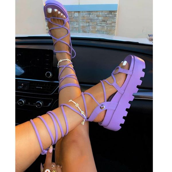 sandals 2021 summer fashion cross strap roman style round toe open platform outdoor female, Black
sandals 2021 summer fashion cross strap roman style round toe open platform outdoor female, Black