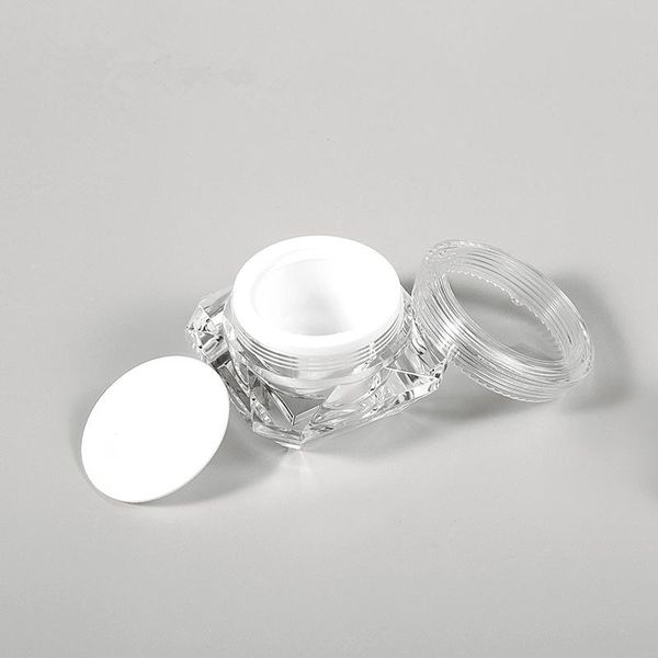 storage bottles & jars wholesale 5g/10g/15g cosmetic container high-grade cream jar diamond shaped clear box empty refillable sample
storage bottles & jars wholesale 5g/10g/15g cosmetic container high-grade cream jar diamond shaped clear box empty refillable sample