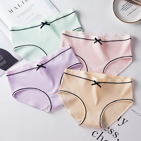 women's panties 3pcs cotton underwear skin-friendly -xl seamless underpants bow soft panty solid color lingerie women, Black;pink
women's panties 3pcs cotton underwear skin-friendly -xl seamless underpants bow soft panty solid color lingerie women, Black;pink