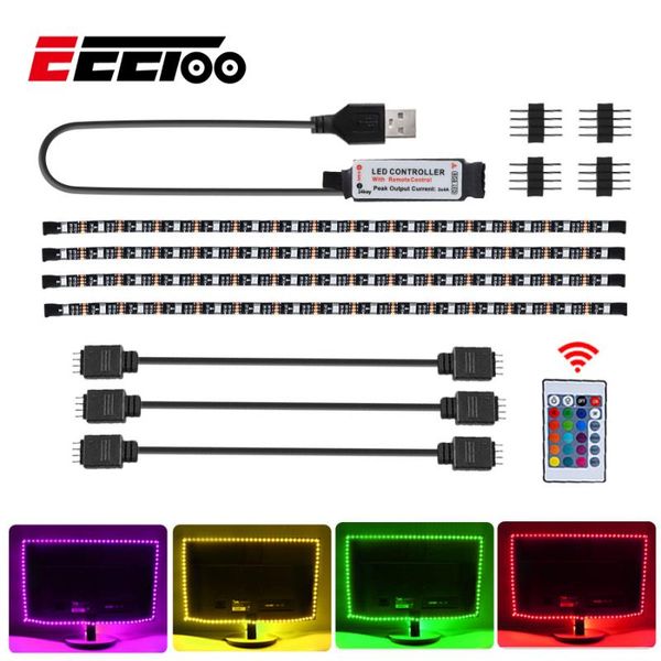 strips eeetoo 5v usb led strip light rgb smd flexible tape ribbon hdtv tv deskscreen backlight bias lighting
strips eeetoo 5v usb led strip light rgb smd flexible tape ribbon hdtv tv deskscreen backlight bias lighting