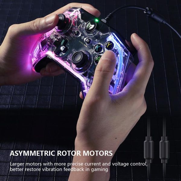 game controllers & joysticks bigbig won c1 rainbow joystick transparent shell somatosensory wired gamepad 3.5mm audio rgb gaming controller
game controllers & joysticks bigbig won c1 rainbow joystick transparent shell somatosensory wired gamepad 3.5mm audio rgb gaming controller