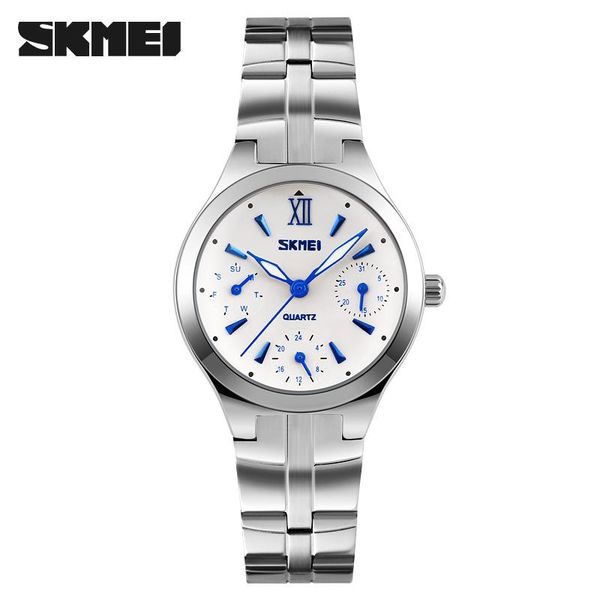 wristwatches skmei womens watches brand quartz watch women dress stainless steel dial bracelet casual women's wristwatch, Slivery;brown
wristwatches skmei womens watches brand quartz watch women dress stainless steel dial bracelet casual women's wristwatch, Slivery;brown