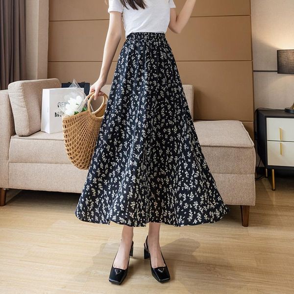 skirts summer chiffon midi womens korean england style satin office lady simple elegant faldas mujer moda long, Black
skirts summer chiffon midi womens korean england style satin office lady simple elegant faldas mujer moda long, Black