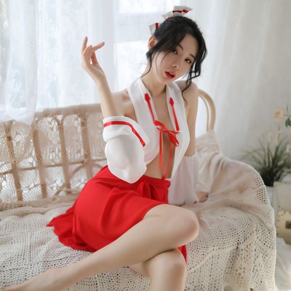 underwear japanese cosplay qianziman witch pleated dress uniform temptation suit game play, Red;black
underwear japanese cosplay qianziman witch pleated dress uniform temptation suit game play, Red;black