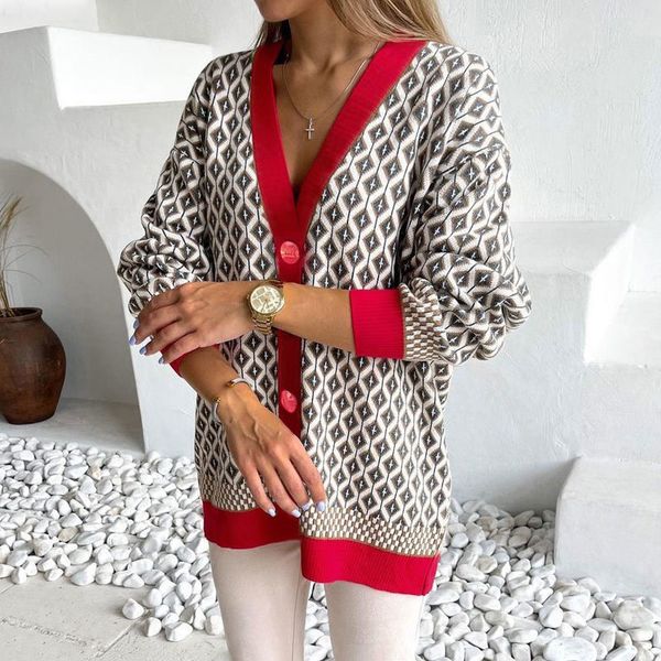 women's sweaters unlikely female printed cardigan knitted or crocheted windcheaters with long sleeve cleavage only breasted lady nightg, White;black
women's sweaters unlikely female printed cardigan knitted or crocheted windcheaters with long sleeve cleavage only breasted lady nightg, White;black