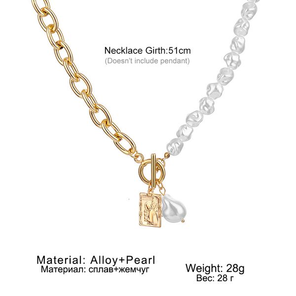 factoryhphrnecklace lock iparam pearl vintage chains baroque irregular 2020 geometric aangel pendant love necklaces for w, Silver
factoryhphrnecklace lock iparam pearl vintage chains baroque irregular 2020 geometric aangel pendant love necklaces for w, Silver