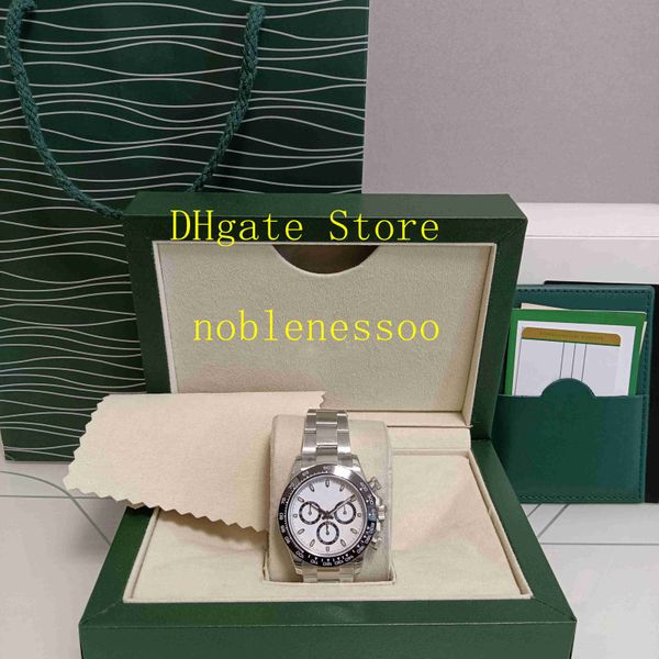 17 color original box 116500ln watch men's 40mm white dial 116500 ceramic bezel automatic chronograph116508 116520 116506 eta 7750 move, Slivery;brown
17 color original box 116500ln watch men's 40mm white dial 116500 ceramic bezel automatic chronograph116508 116520 116506 eta 7750 move, Slivery;brown