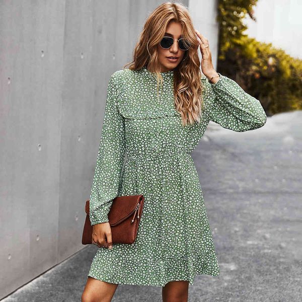 jumpsuit vintage green elegant slim floral print ruffles for women casual long sleeve autumn spring mini party es vestidos, Black;white
jumpsuit vintage green elegant slim floral print ruffles for women casual long sleeve autumn spring mini party es vestidos, Black;white