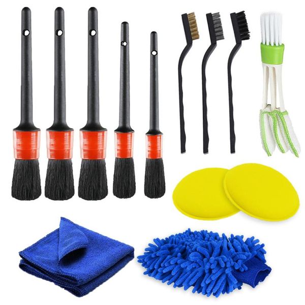 car sponge 5/11/13pcs detailing brush cleaning gloves cleaner set for motorcycle interior exterior air vents wheel washing
car sponge 5/11/13pcs detailing brush cleaning gloves cleaner set for motorcycle interior exterior air vents wheel washing