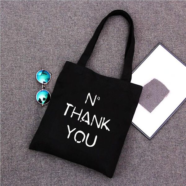 storage bags thank you canvas bag custom tote shopping original design white zipper fashion travel
storage bags thank you canvas bag custom tote shopping original design white zipper fashion travel