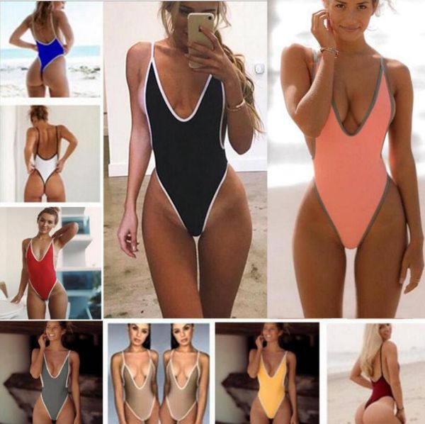 one-piece suits ariival swimming suit for women sling bathing deep v neck stretchy one piece swimsuit padded solid color swimwear
one-piece suits ariival swimming suit for women sling bathing deep v neck stretchy one piece swimsuit padded solid color swimwear
