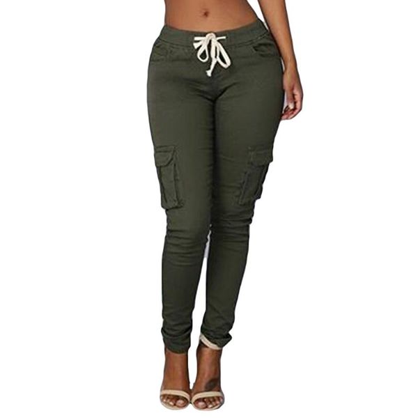 women's pants & capris women elastic drawstring trousers high waist slim pencil multi-pockets womyh0008, Black;white
women's pants & capris women elastic drawstring trousers high waist slim pencil multi-pockets womyh0008, Black;white