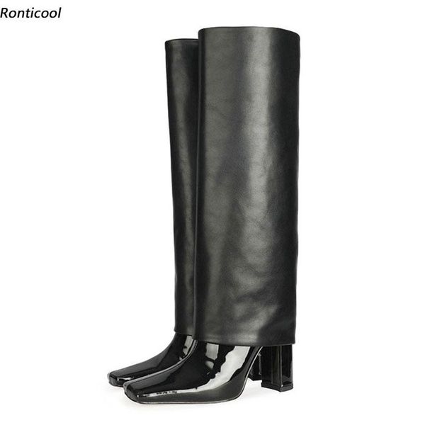 boots ronticool fashion women winter knee italian style block heel square toe black wine red night club shoes plus us size 5-13
boots ronticool fashion women winter knee italian style block heel square toe black wine red night club shoes plus us size 5-13