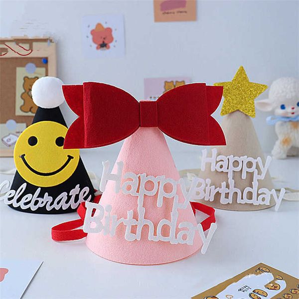 korean ins style creative diy felt children's birthday party crown decorative hat baby one year old hat
korean ins style creative diy felt children's birthday party crown decorative hat baby one year old hat