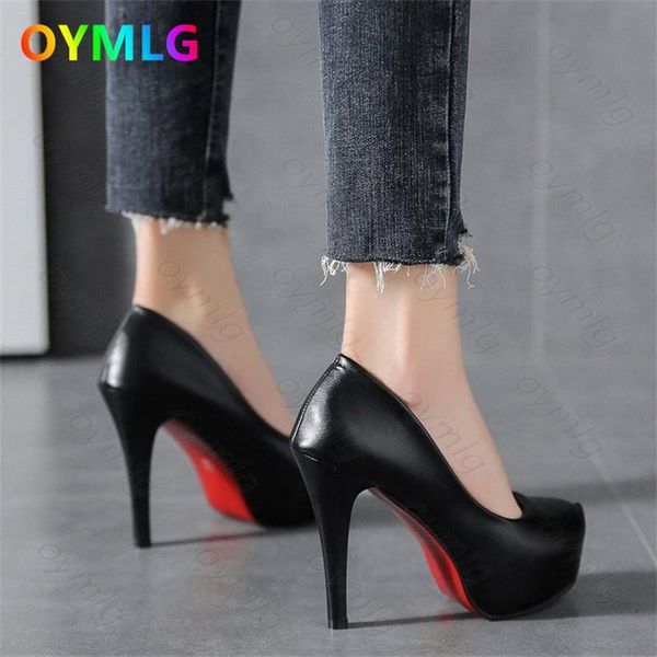 dress shoes high heels women stiletto princess waterproof platform nightclub super heel single black women's