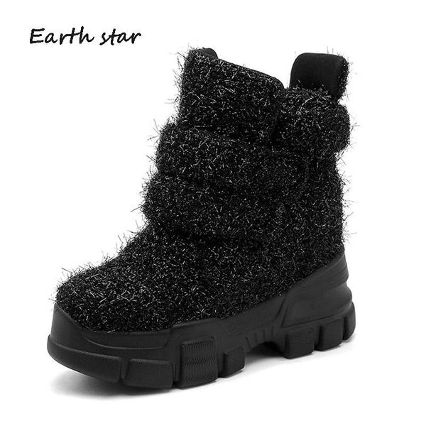 boots casual shoes women increased zapatos de mujer fashion brand ladies chunky footware ankle woold and fur silver, Black
boots casual shoes women increased zapatos de mujer fashion brand ladies chunky footware ankle woold and fur silver, Black