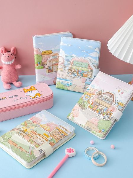 notepads imeetu cute hand ledger ins style notebook illustrated inside page literary exquisite book girlfriend daily theme 96 sheets b6, Purple;pink
notepads imeetu cute hand ledger ins style notebook illustrated inside page literary exquisite book girlfriend daily theme 96 sheets b6, Purple;pink