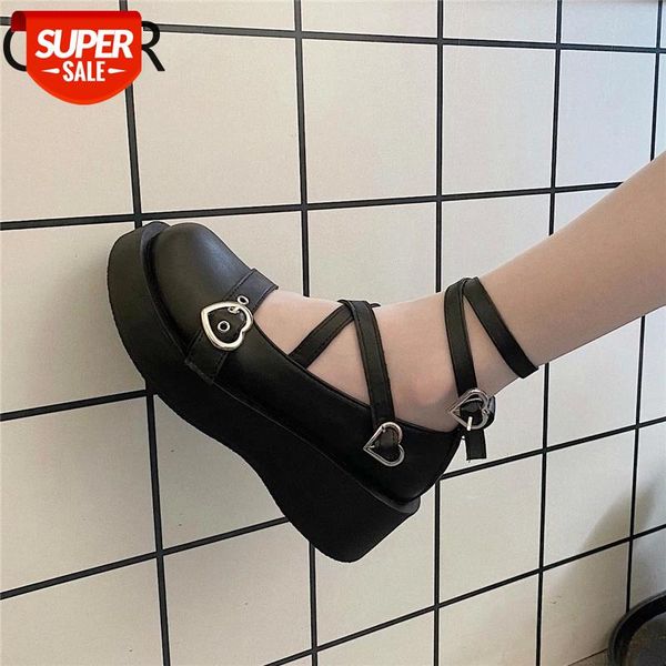 2021loli sweet lolita shoes platform round head thick heel cross bandage women kawaii cosplay mary jane #7k6k, Black
2021loli sweet lolita shoes platform round head thick heel cross bandage women kawaii cosplay mary jane #7k6k, Black
