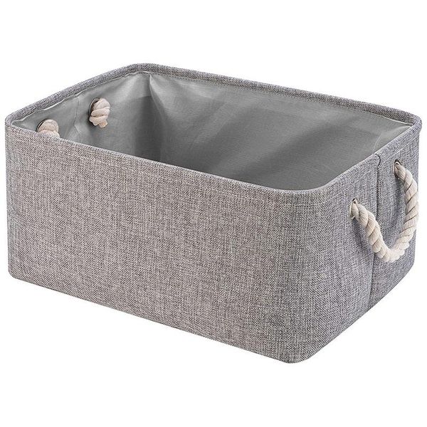 storage baskets collapsible basket bins, decorative foldable rectangular linen fabric box square containers with handles
storage baskets collapsible basket bins, decorative foldable rectangular linen fabric box square containers with handles