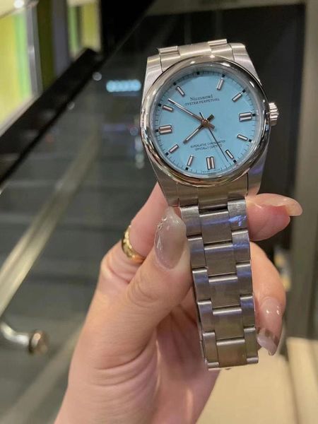 wristwatches mens watch oyster perpetual automatic mechanical sapphire glass solid stainless steel fashion dial men watches wristwatch, Slivery;brown
wristwatches mens watch oyster perpetual automatic mechanical sapphire glass solid stainless steel fashion dial men watches wristwatch, Slivery;brown